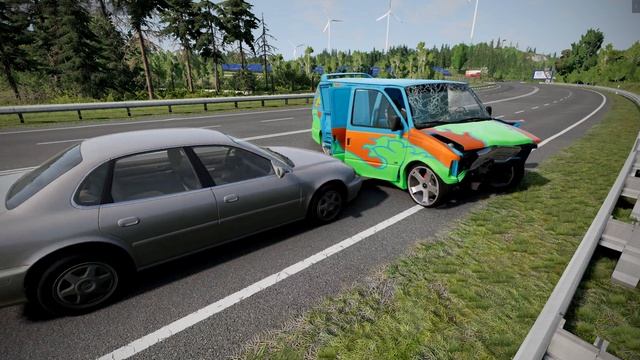 Scoob & the gang solve one too many mysteries... | BeamNG.drive смотреть онлайн