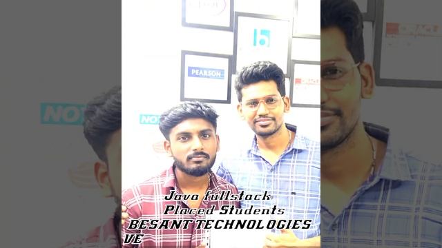 Besant Technologies Velachery | 100% Job Assured Java Full Stack Training in Chennai