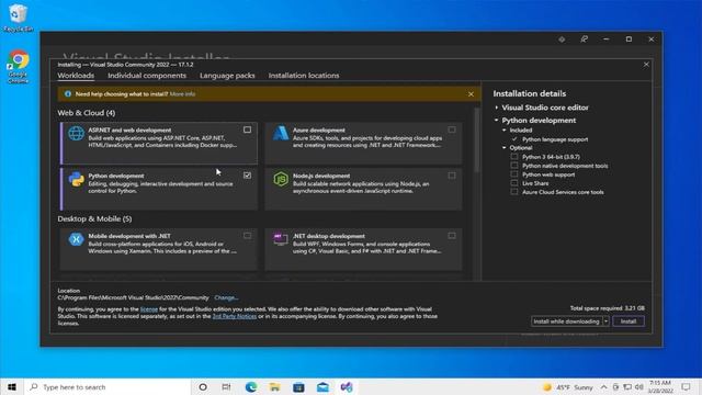 How To Download and Install Visual Studio 2022 On Windows 10 / 11