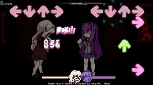 FNF เพลง Encounter Libitina vs Yuri (Where am I? Why is it so dark?)