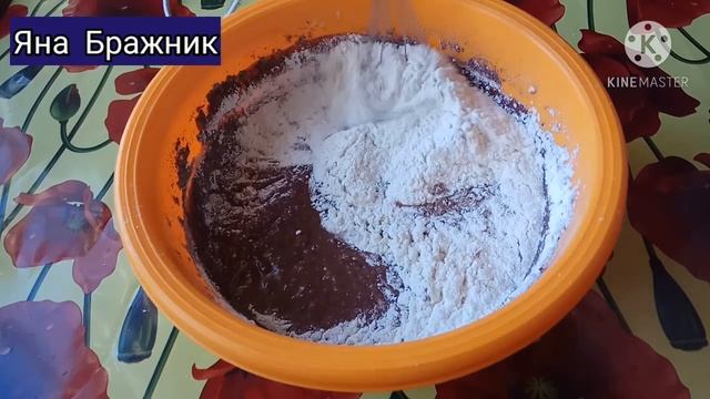 Рецепт Шоколадных Кексов на молоке. Простая и Быстрая выпечка к чаю!