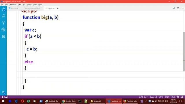 Learn JAVASCRIPT Online Training || Class - 5 || by Harsha Sir
