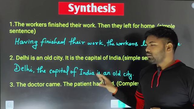 12th English Grammar 2024 | Narration | Synthesis | Transformation | Syntax