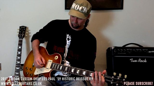 2017 Gibson Custom Shop Les Paul ’59 Historic R9 (with Monty's PAF pickups) + Two Rock Sensor 50 смотреть онлайн
