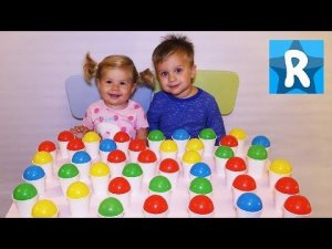 ★ 50 Сюрпризов Мороженое Необычные Конфеты и Игрушки Ice Cream Surprise Toys