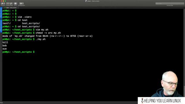 Topic 3.3 Linux Essentials Bash Scripting -Turning Commands into Scripts