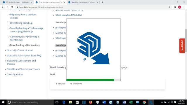 Download and Install SketchUP Pro 2021