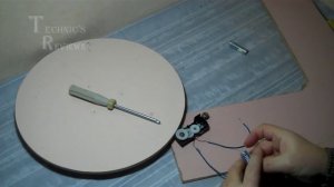 Самодельный поворотный вращающийся столик Часть 3