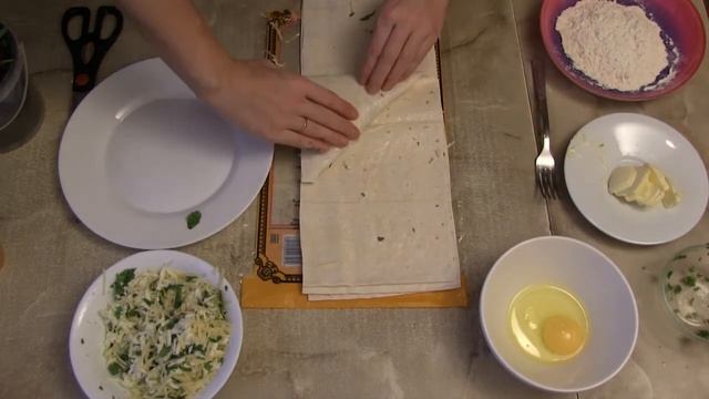 Хачапури с сыром в лаваше | Рецепт