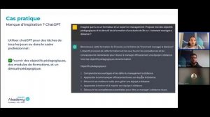 Webinar - Comment optimiser l'utilisation de ChatGPT en formation