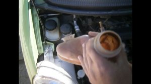 Дэу Матиз лопнул расширительный бачок