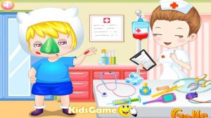Baby Finn at the Doctor, Game ▬ Финн у доктора, игра для детей