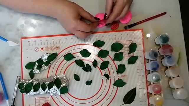 Декор бутылки к юбилею |Розы из самозатвердевающей массы| смотреть онлайн