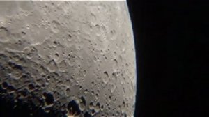 Watching moon through CELESTRON POWERSEEKER 114EQ TELESCOPE