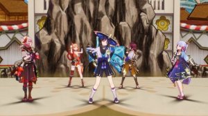 [2K/Genshin × Project SEKAI MMD]Wanderer&Yoimiya&Ayaka&Kazuha&Heizou / 神のまにまに(At God's Mercy)