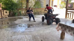 Дрифт на квадрика, Абхазия.