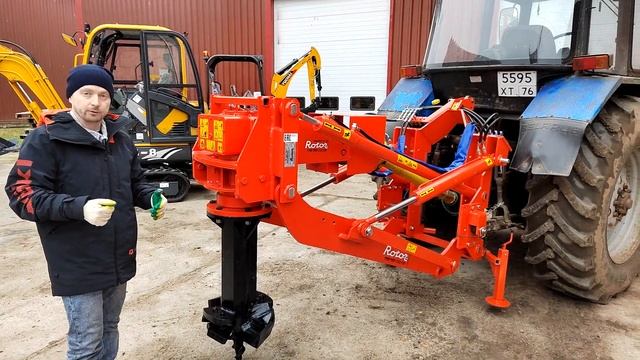 Обзор измельчителя пней на трактор МТЗ 82. Rotor Speedy 70/100 смотреть онлайн