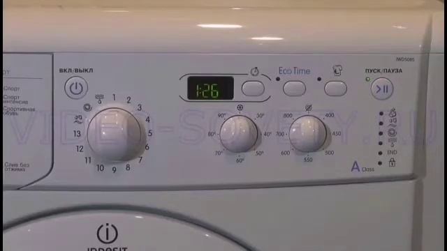 INDESIT IWD5085, IWSD5085 ИНСТРУКЦИЯ смотреть онлайн