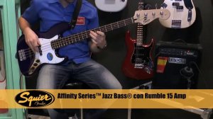 Affinity J Bass con Rumble 15 Amp