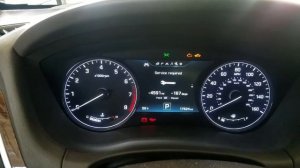 How to reset oil maintenance light on a hyundai genesis and genesis G80 sedan all years.