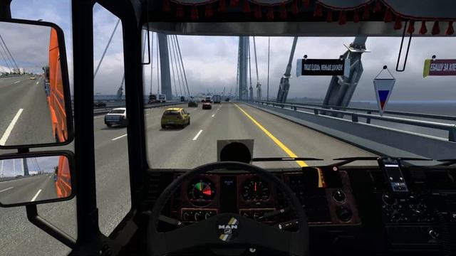 Рейс Выборг - Луга. Груз Бурильщик D-50. #ETS2 1.47. #ДальнобойщикиETS2ATS.