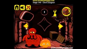 Прохождение Игры. Обезьянка Идёт К Счастью. Этап 348. Подземелье Дьявола. Мультик Игра. Игры Онлайн