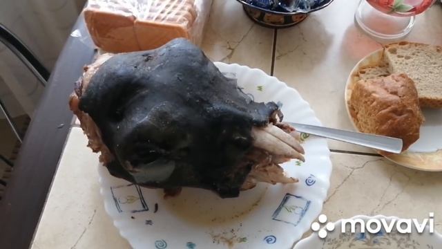 Варим баранью голову. Продвижения в вязании. смотреть онлайн