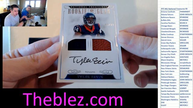 2016 Panini National Treasures Football Case Break #41 смотреть онлайн