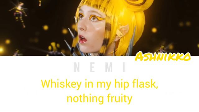 Ashnikko - Daisy (Color Coded Lyrics)