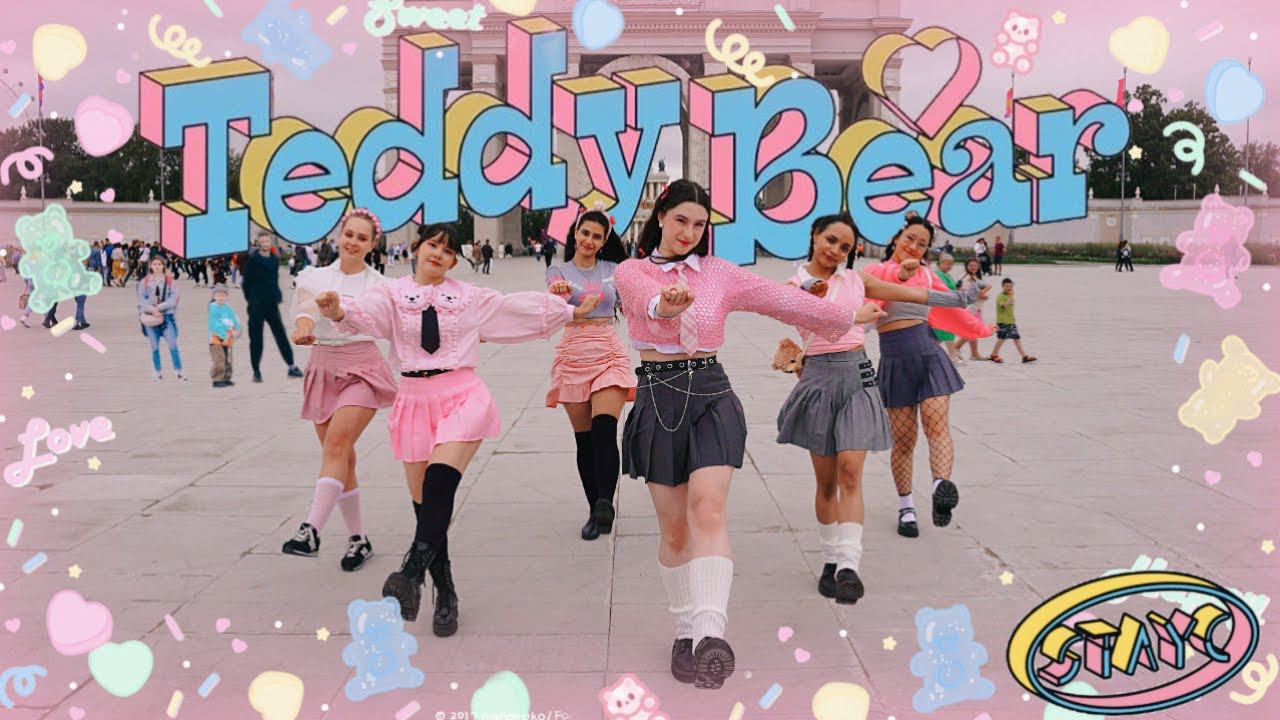 [KPOP IN PUBLIC, Russia] StayC (스테이씨) - Teddy Bear dance cover by SANDWITCH [ONE TAKE]