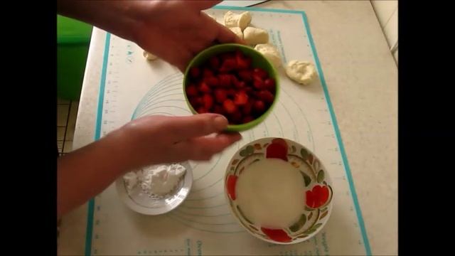 Самые вкусные вареники с клубникой