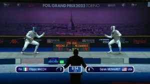 2023 Foil Grand Prix Turin Men's Final MACCHI ITA vs MEINHARDT USA