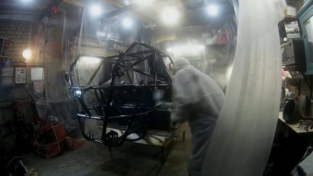 Багги БЕРКУТ. Покраска. смотреть онлайн