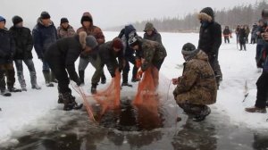 Подледная рыбалка традиционный промысел якутов   мунха