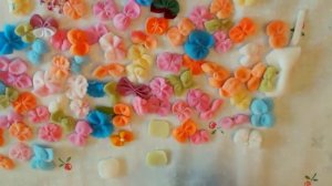 Кукольные секреты. Идея для рукодельниц.Цветы из ткани своими руками .Для украшений.. Flores de tel