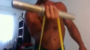 Тренировка дома.Армрестлинг.