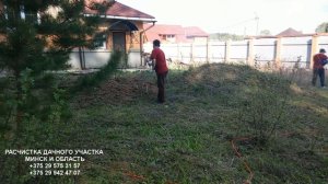 РАСЧИСТКА ДАЧНОГО УЧАСТКА МИНСК И ОБЛАСТЬ