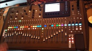 Behringer X32 Scene Save and Load