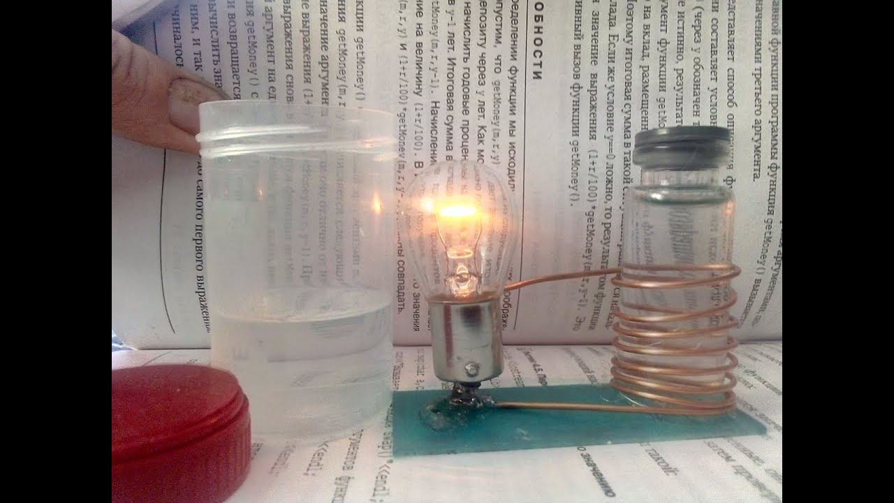 Бесплатное электричество из воды, amazing free energy generator