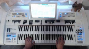 Поднимаю взоры к небесам | Фонограмма Минус | Христианские песни | orgel bemore genesis pro