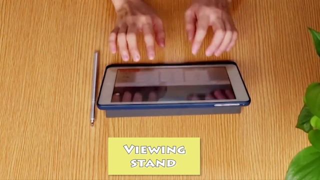 iPad case with pencil holder