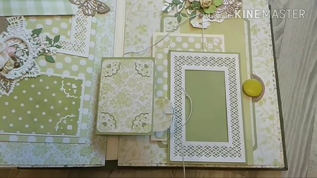 Семейный альбом в светло-зеленых тонах. смотреть онлайн