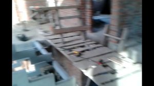 лестница на третий этаж , на металлических косоурах.