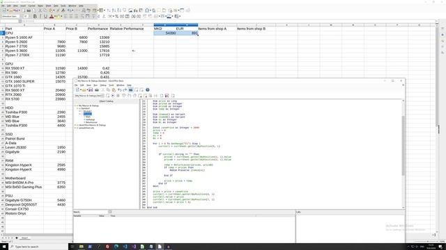 Macro Programming in LibreOffice Calc with BASIC - Arrays, Strings and Functions