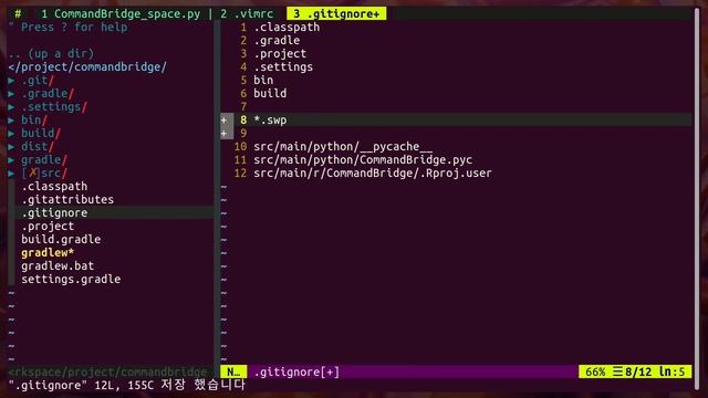 VIM 편집기에서 git으로 버전 관리하기 (airblade/vim-gitgutter, Xuyuanp/nerdtree-git-plugin, tpope/vim-fugitive) смотреть онлайн