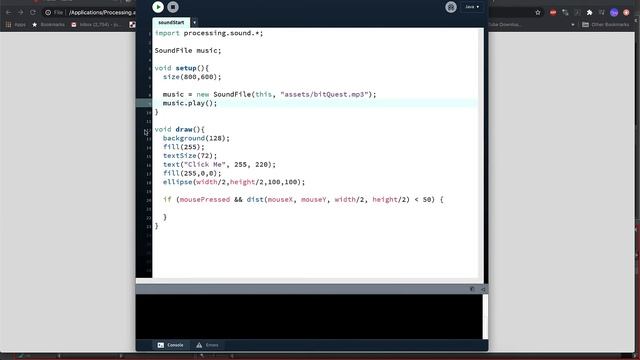 How to Add Sound to a Processing Project смотреть онлайн