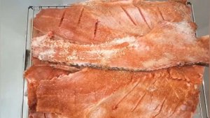 Сазан вяленый и холодного копчения! #москит #холодноекопчение #копчение #вяление #вкусно