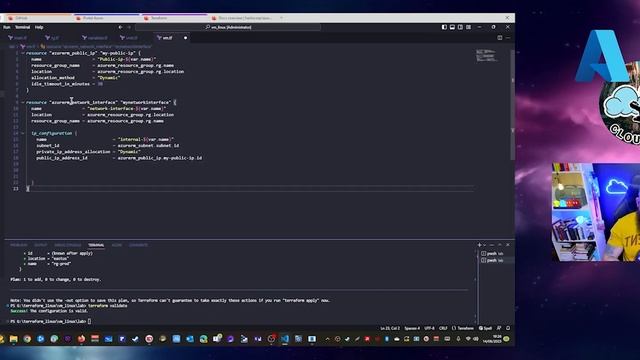 Como provisionar uma vm Linux no Azure, instalar o Apache e realizar um Git Clone via Terraform. смотреть онлайн