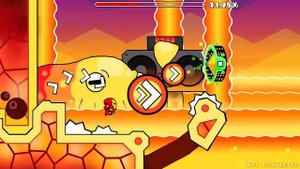 "Magma Bound" 100%| Insane Demon(2 coins) | Por ScorchVX | Geometry Dash(con humor basura)