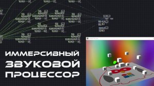 Иммерсивный звуковой процессор на Touchdesigner